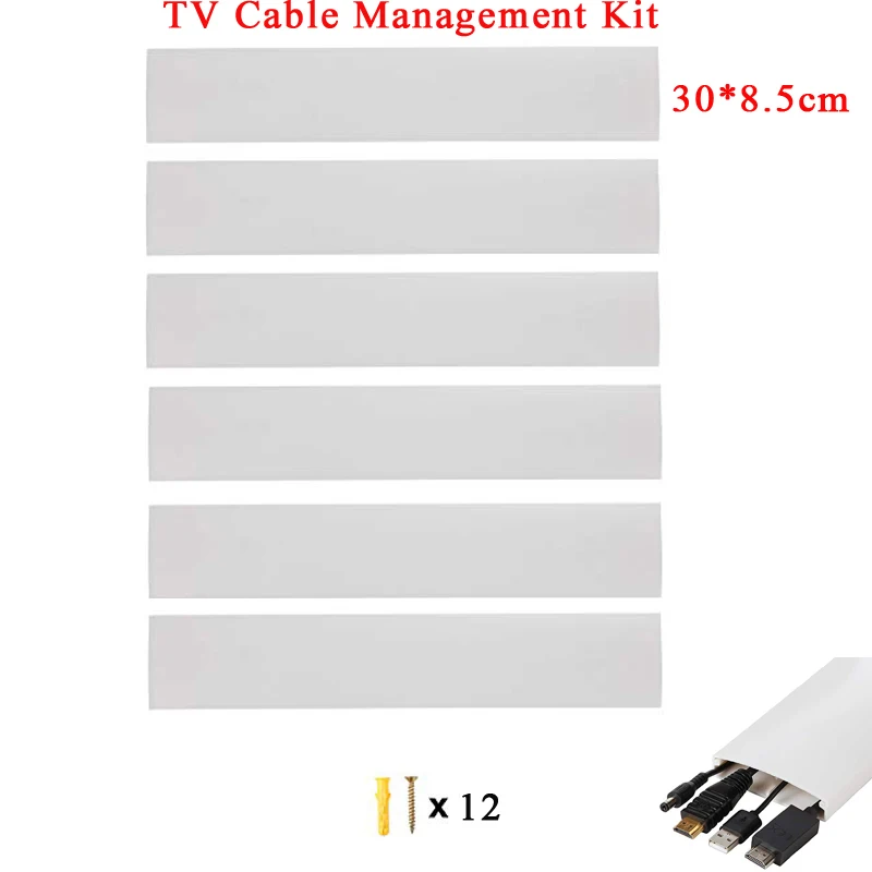Cord-Mate-II-Kit-Raceways-Cord-Management-Kit-to-Hide-Cables-Cords-Wires-organize-Cables-to