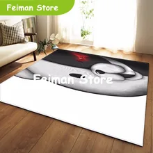 Скандинавские 3D ковры единорог мультфильм животное спальня коврик для детских игр мягкая фланелевая пена памяти большое место коврики ковер для гостиной