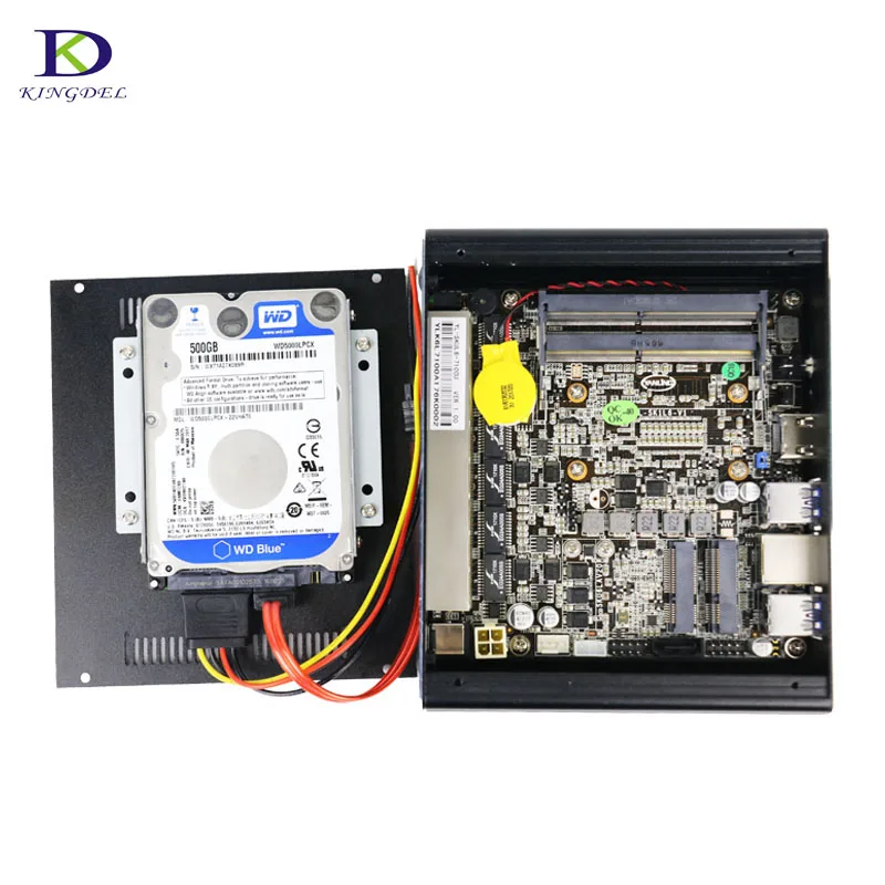 Мини ПК без вентилятора pfsense с 6 * COM core i3 7100u Celeron 3865U DDR4 ram AES NI linux брандмауэр Pfsense