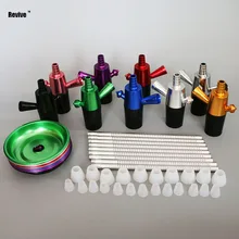 Revive aluminum narguile кальян стебель подходит для обычной бутылки кальяна адаптер комплект путешествия chicha портативный курительный водопровод аксессуары
