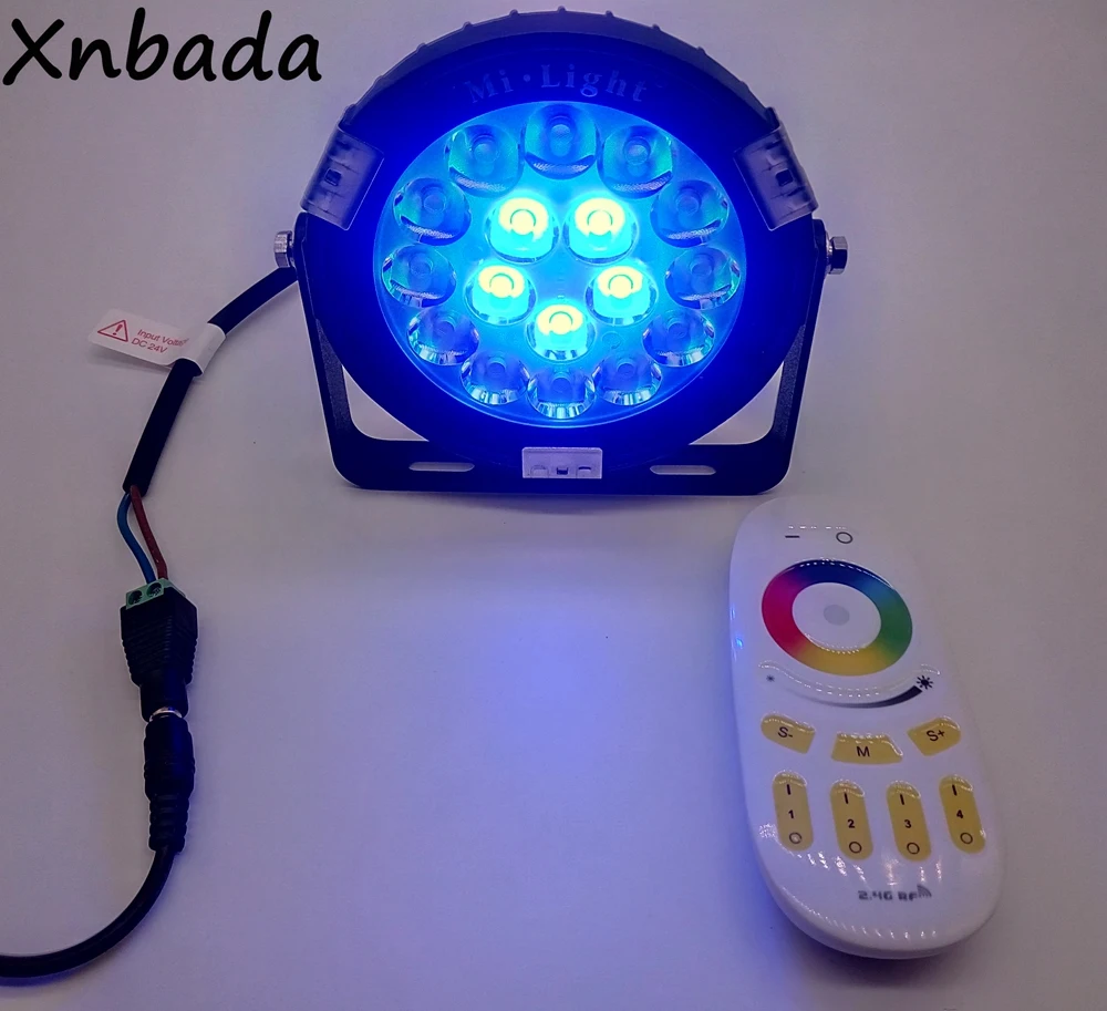 Mi.light 9W RGB + CCT светодиодный садовый светильник IP65 водонепроницаемый наружный 24 В