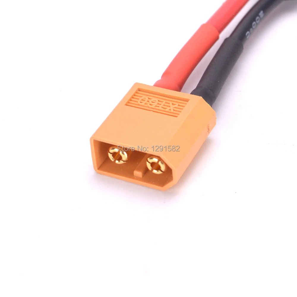 XT60 Connector 1 to 4 Wire Parallel Power Cord Distribution Cable for QuadCopter XT60 Connector 1 to 4 Wire Parallel Power Cord Distribution Cable for QuadCopter