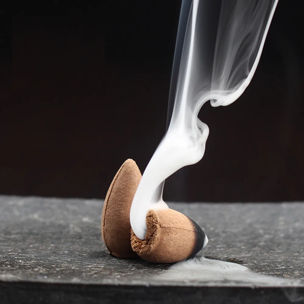 10 шт. Винтаж ручной курильница для благовоний горелки буддистские украшения дома ароматерапия в продаже 2,7 см* 1,5 см# B5