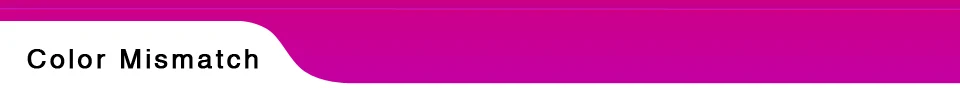 Color Mismatch-