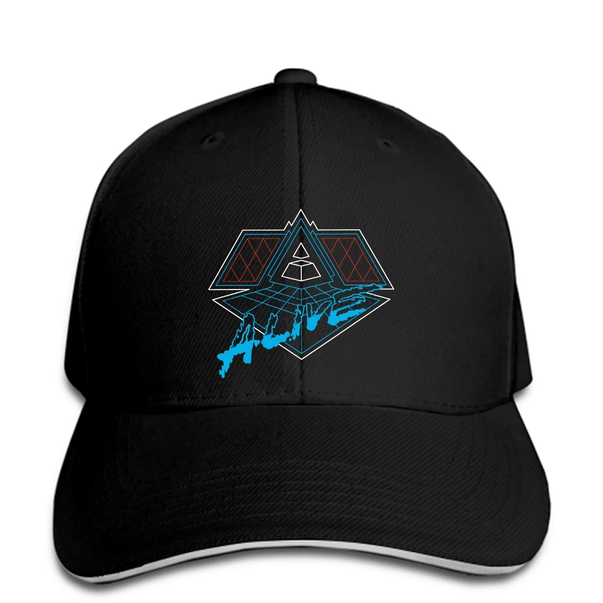 

New Daft Punk ALIVE Electro Music Men's Black Men Baseball Cap Snapback Cap Women Hat Peaked