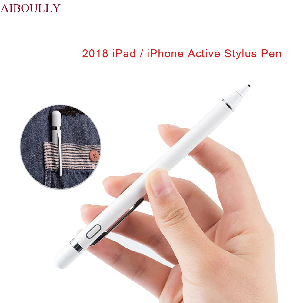 New High precision Pen Active Stylus Capacitive Touch Screen Pencil For iPad Pro 10.5 inch 9.7 12.9 Pro10.5 Pro9.7 Tablet Metal