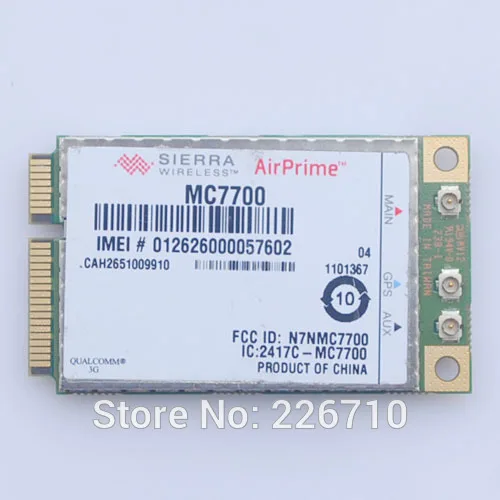 Разблокированный MC7700 LTE gps HSPA 3g 4G PCI-E модуль WWAN карта 100 Мбит/с беспроводной для лэптоп ноутбуки планшет