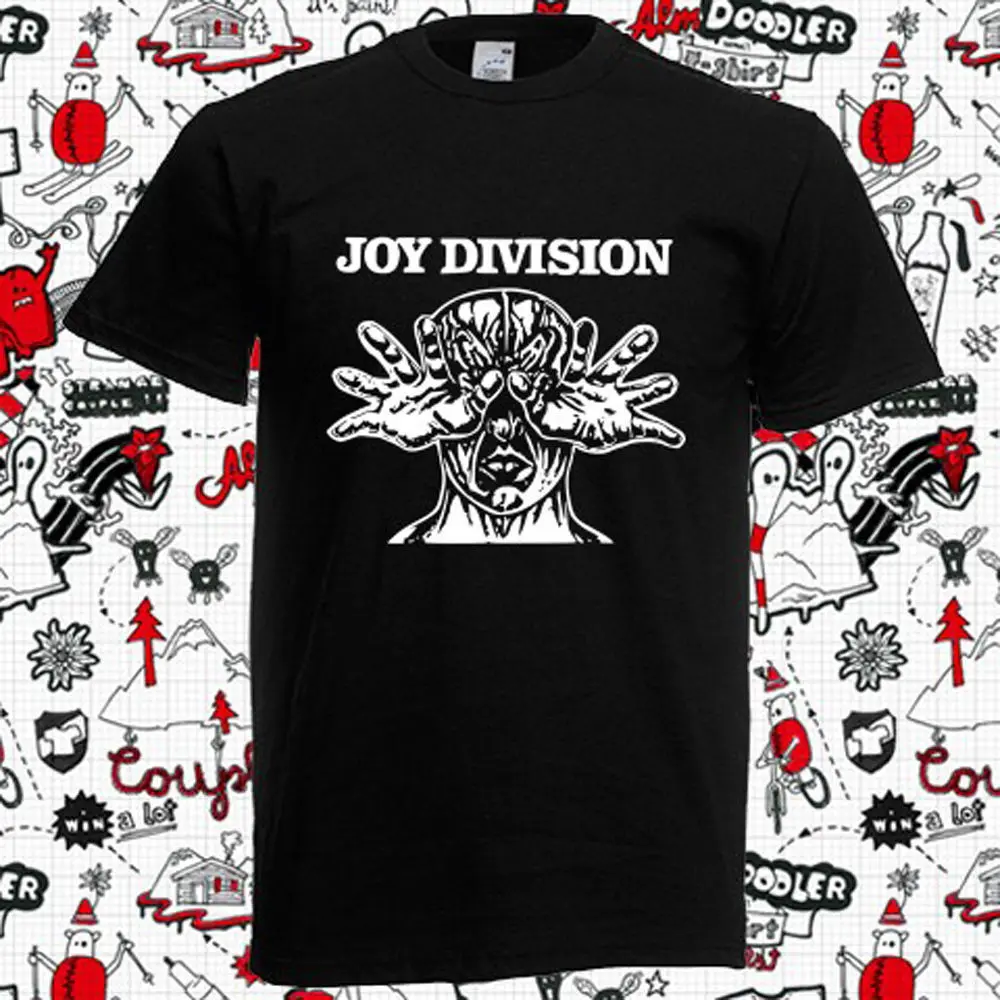 Joy Division группа Лондонский университет 1980 Для мужчин черный футболка Размеры S M L XL