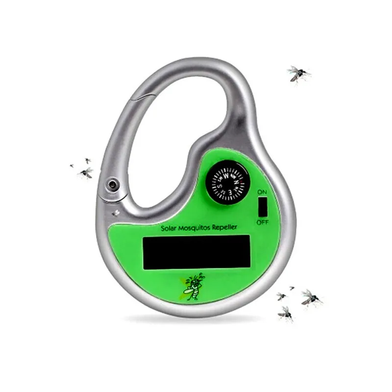 

Portable Mosquito Killer Solar Ultrasonic Electronic Anti Mosquito Outdoor Travel Mosquito Repellent Pest Reject Repeller
