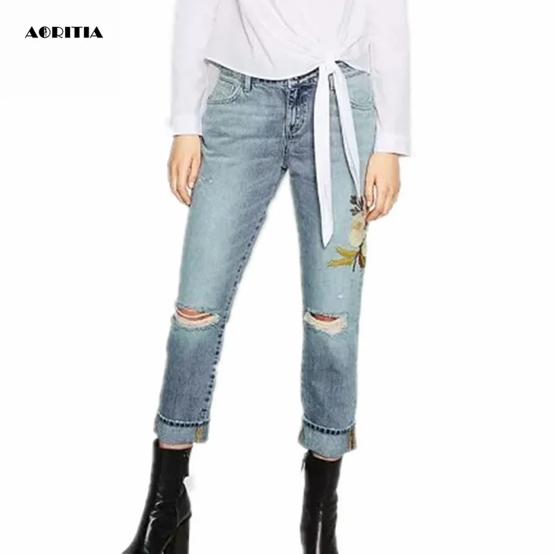 jeans with holes on the side