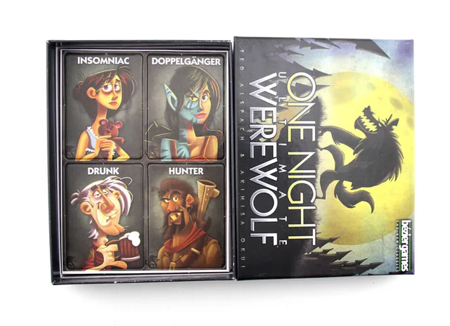 3-10 People Party Board Game Werewolf Kills One Night Were Wolf One Night  Ultimate Werewolf DRUNK Drinking Game Card _ - AliExpress Mobile