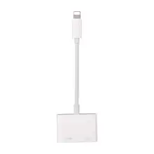 1To 2 Projector Screen Converter for iPad Lightning To HDMI Audio Adapter Cable Plug-and-play 4K High Definition Video Connector