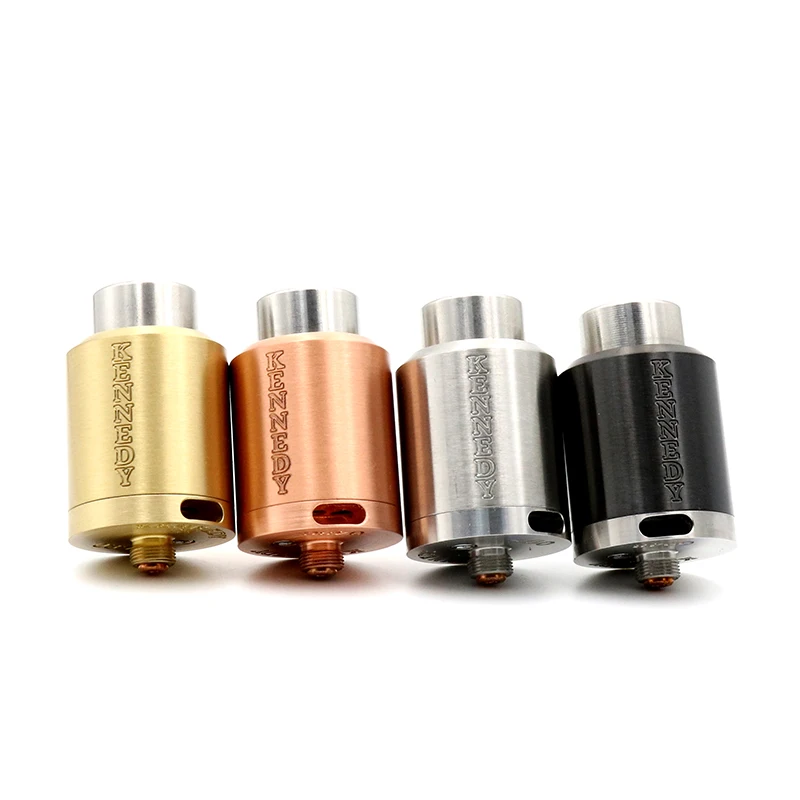 Rebuildable атомайзер Volcanee Kennedy 25 RDA металлический капельный наконечник с широким