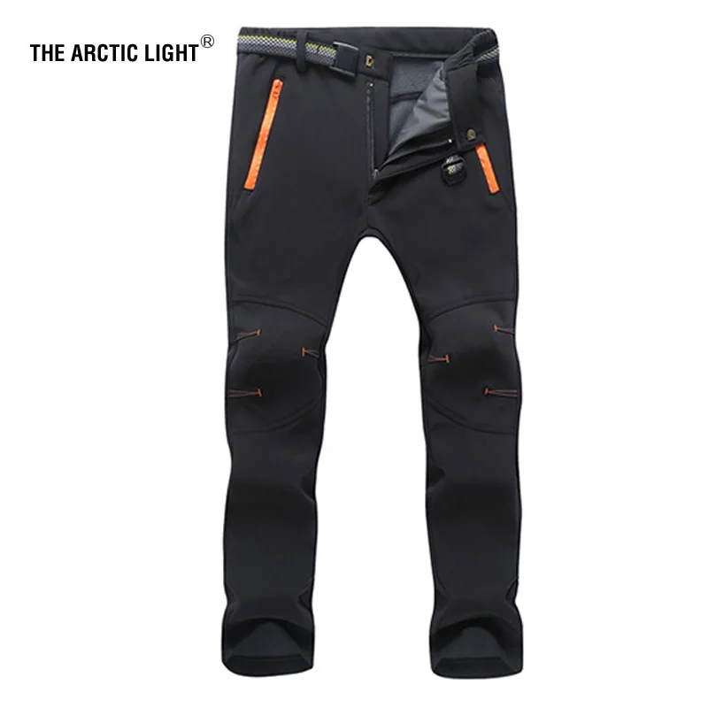 El Ártico luz del invierno de las mujeres senderismo Camping senderismo esquí pantalones de escalada interior polar mantener caliente al aire libre Deporte Pantalones de deporte