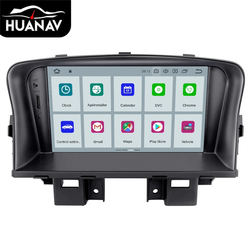 Top Android 8.0 Multimedia no Car CD DVD Player GPS Navigation For Chevrolet CRUZE 2008-2011 Stereo Automedia Sat Nav Headunit 4/32G 3