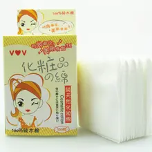 Новые женские накладки для макияжа лица из хлопка, для девочек, для лица, из хлопка, гипоаллергенный слоеный коврик для чистки кистей салфетки для снятия макияжа 100 шт./компл