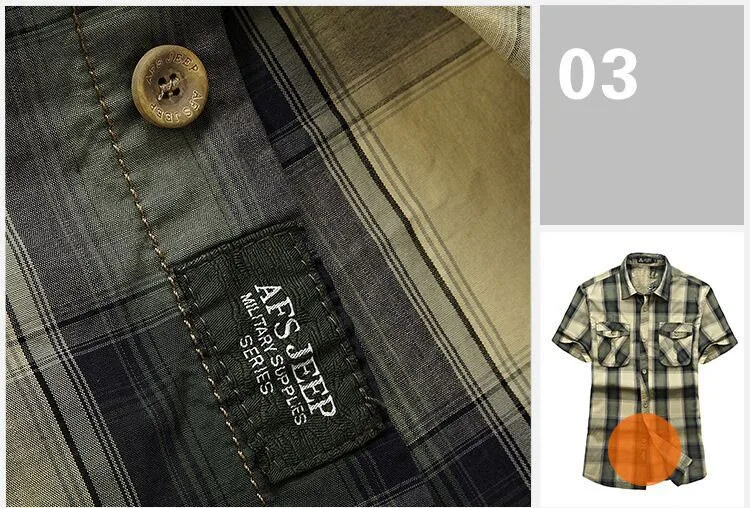 Red Green 2015 Summer Plaids Men Cotton Short Sleeve Dress Shirts Camisa Hombre Breathable Blouse Vestido Men Clothes Casual 3XL (7)
