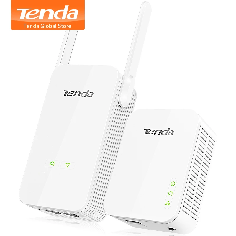 Tenda PH5 AV1000 Gigabit адаптер Powerline Беспроводной Wi Fi удлиннитель маршрутизатора комплект