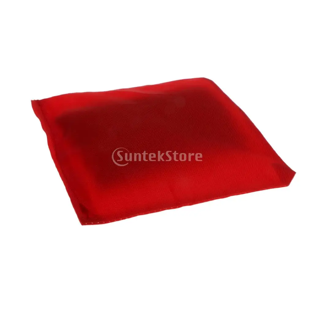 8pcs/set Blue & Red Cornhole Bag Bean Bag 10 x 10cm for Family Backyard Tossing Corn Hole Game