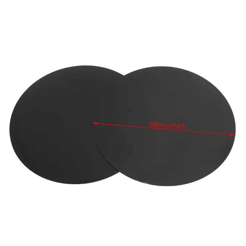 200 ملليمتر المغناطيسي طباعة سرير ملصق فليكس بناء لوحة سطح الشريط ل 3D طابعة