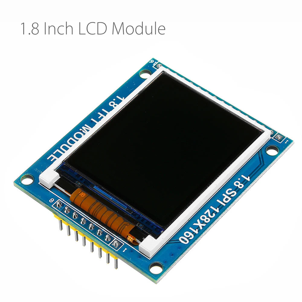 

1.8 Inch 128X160 ILI9163/ST7735 TFT LCD Module With PCB Baseboard SPI Serial Port