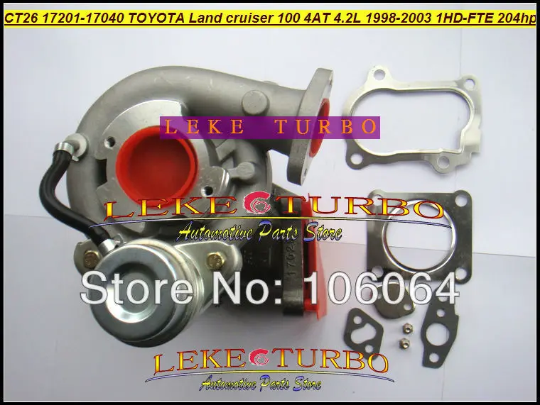 CT12B 17201-17040 17201 17040 17201-74040 Turbo для Toyota Landcruiser Land Cruiser HDJ100 1998-каботажное судно 1HD-FTE 1 hdfte 1HD 4.2L