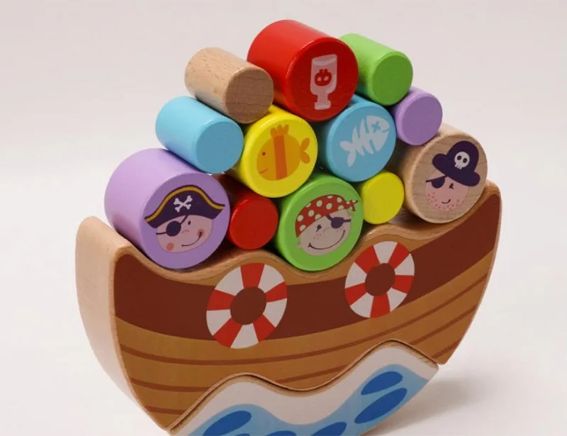Fly AC деревянная балансировочная игра укладка блоки балансировка малышей игрушки строительные балансировочные игры для детей ясельного возраста
