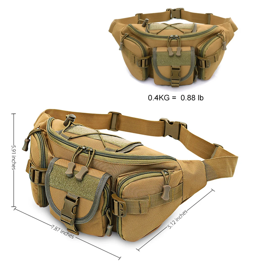 Sport Degli Militare Brown Della Vita Digital Pack acu Black Uomini Camuffamento Da Camouflage Sacchetto Impermeabile Del Marsupi Pesca Caccia desert 3 wolf Fanny Campeggio Tattico Digital 5l jungle Camouflage cp Trekking Di Molle PYwzUW