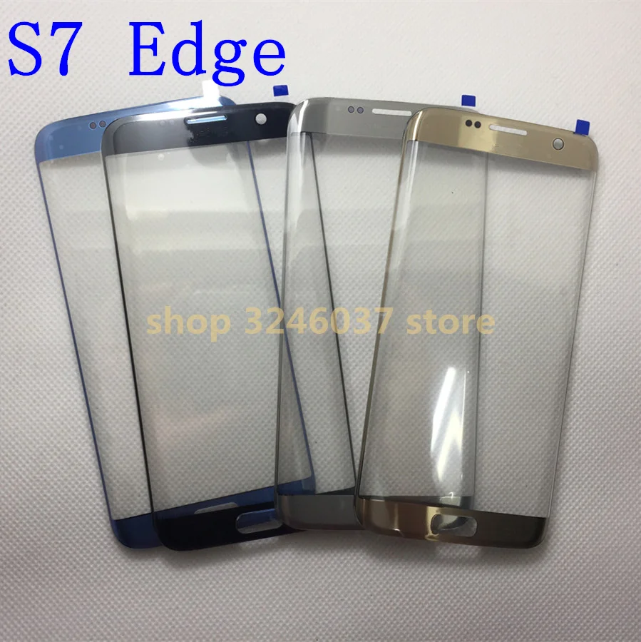 10 шт./лот AAA + запасное внешнее стекло для samsung galaxy s7 Edge G935 G935F LCD сенсорный экран