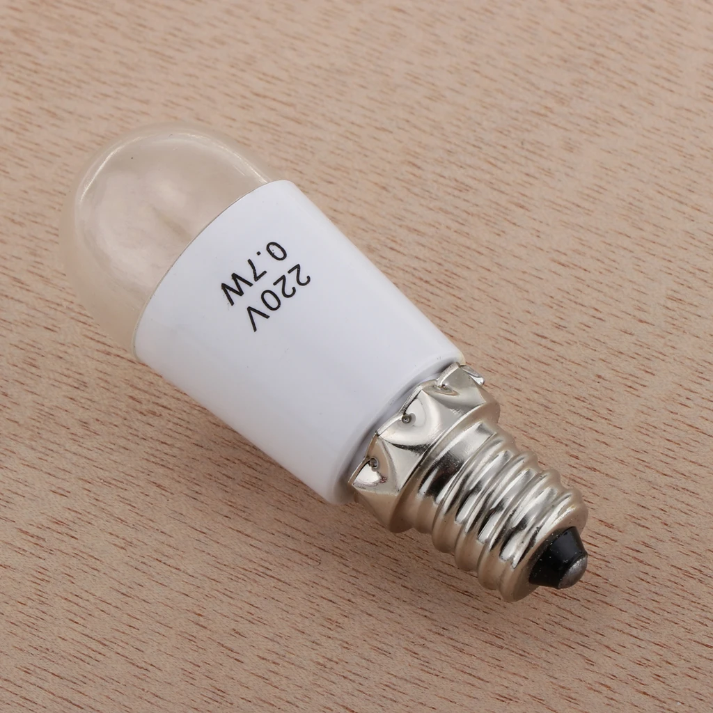 1Pcs LED Light Bulbs for Home Sewing Machine 0.7W 220 Volts Screw inin