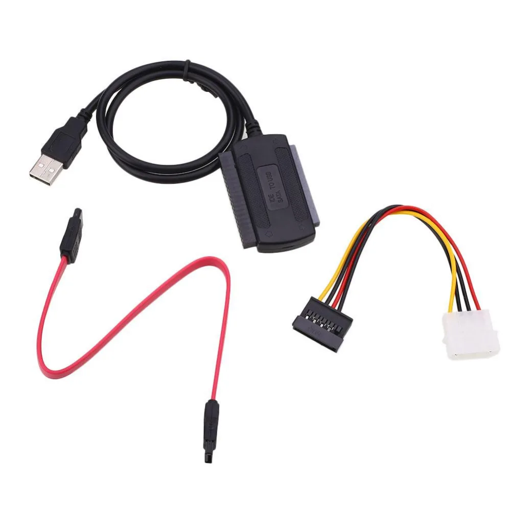 Cewaal SATA PATA IDE USB 2 0 адаптер Жесткий драйвер кабель конвертер Свинец электронные