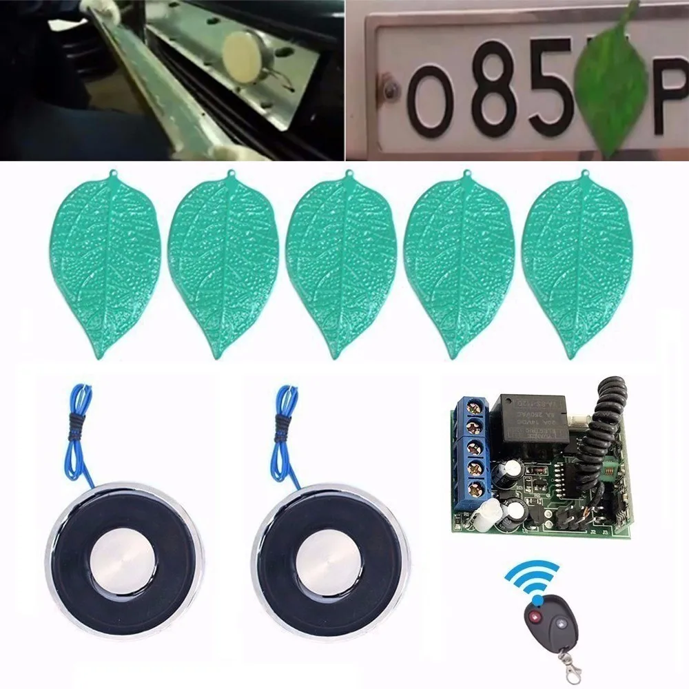 

(Manual Control) 70x9mm Electromagnet 12V/24V Disappear Car License Plate Number Holding Electric Sucker Electro Magnet electric