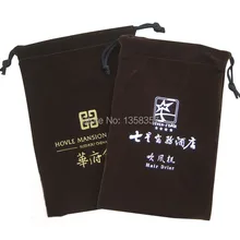 Изготовленный на заказ в соответствии с вашими требованиями бархатный мешок с кулиской для мобильного телефона \ HDD аксессуары подарок ювелирные изделия мешок оптом