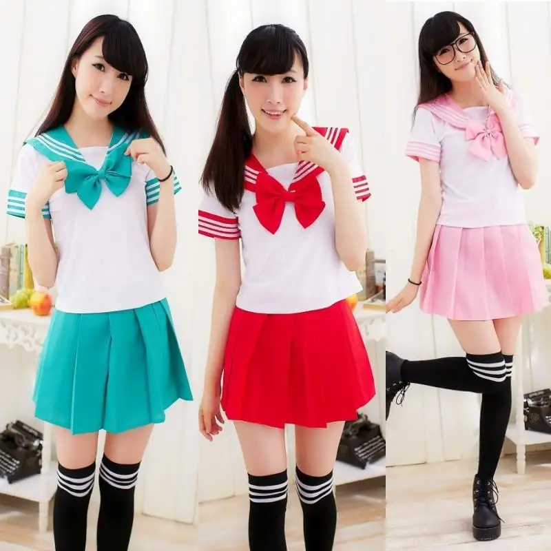 Костюм Моряка из Японии и Южной Кореи, костюмы из аниме, школьная форма для женщин, японская школьная форма