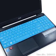 15 дюймов Клавиатура Обложка Protector кожи для Acer Aspire e1-572 e1-522 e1-522 e1-510 e1-570 e1 731 532 571 572 511 tmp455