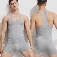 Новые горячие мужчины чарующие боди мужское Корректирующее нижнее белье плотные танк-топы хлопок SUPERBODY топы Бодибилдинг человек трико