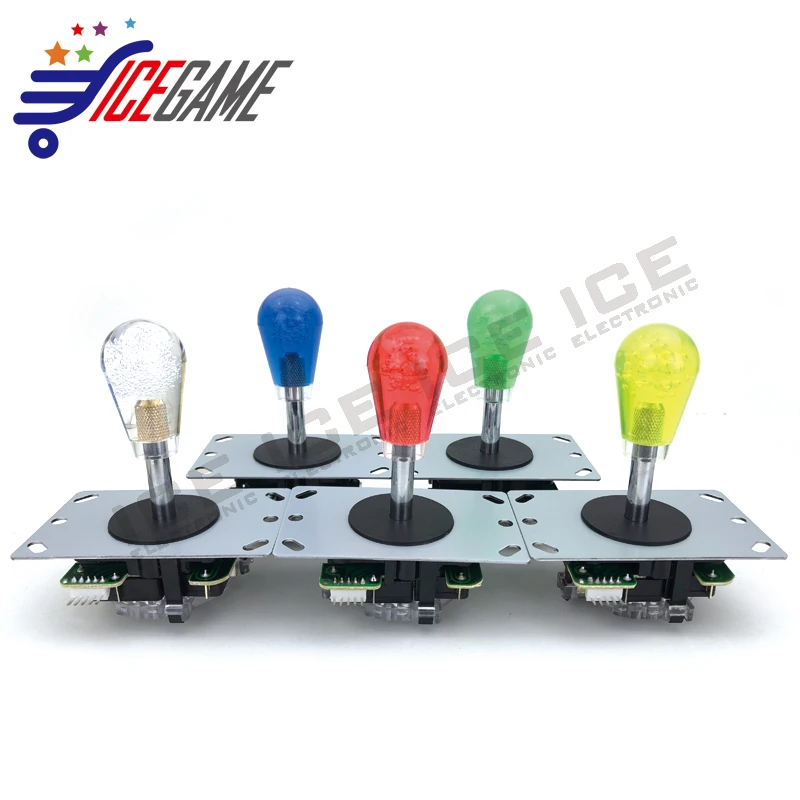 

2pcs a lot spare parts of game machine crane machine electric joystick arcade cabinet control joystick