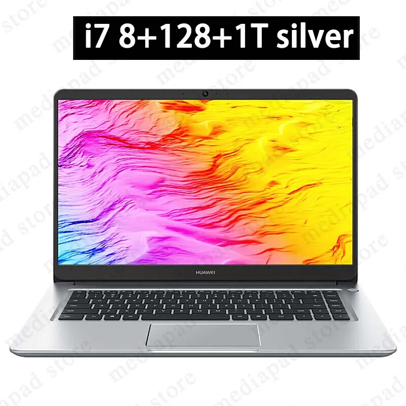 Huawei MateBook D 15,6 дюймов ips ноутбук Windows 10 Intel Core i5-8250U/i7-8550U 8 Гб DDR4 128 Гб SSD 1 ТБ SATA NVIDIA GeForce MX150 - Цвет: i7 8G 128G 1T silver