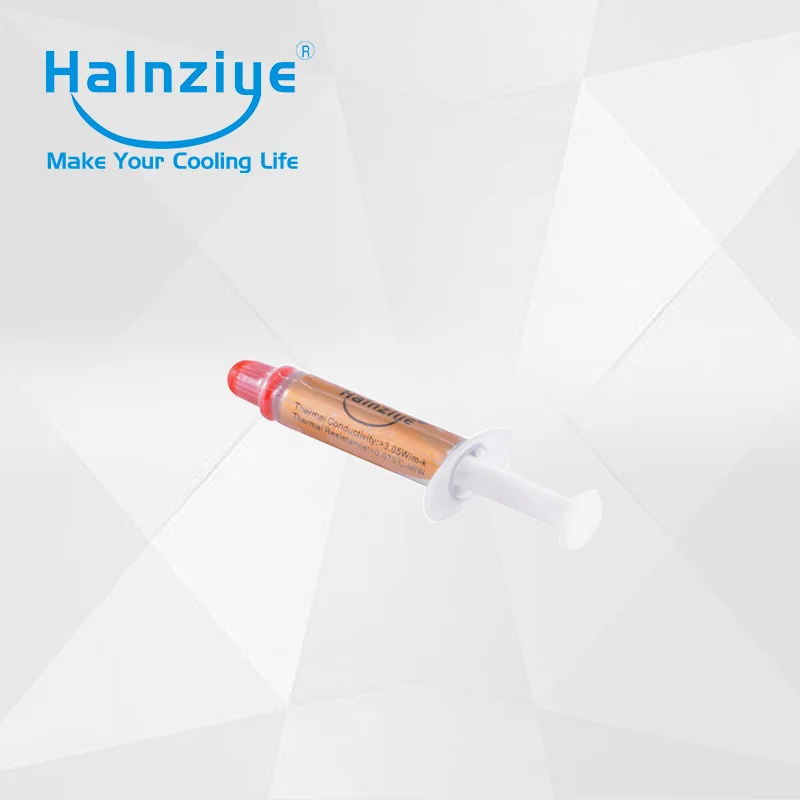 

HY610 silicone thermal conductive grease heatsink thermal compound gold thermal paste for cpu and gpu cooling of free shipping