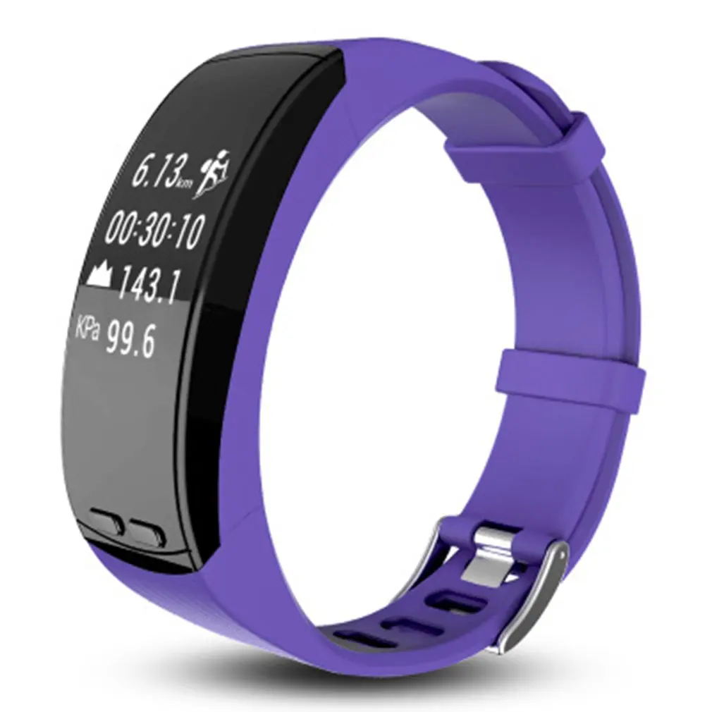 

Outdoor Multi-function NFC Braclet Real-time Heart Rate Monitor Pedometer Sports Unisex Intelligent Braclet