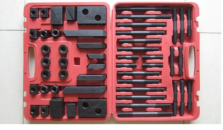 Хорошее качество один набор твердости Metex фрезерный станок зажимной набор-M12 58 шт. мельница зажим комплект тиски