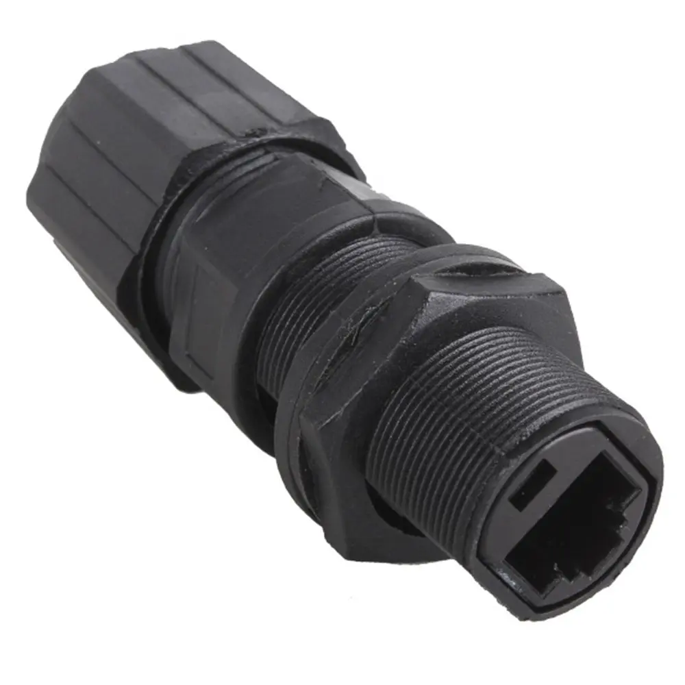 

M20 Ethernet LAN RJ-45 RJ45 Nut AP Waterproof Connector DC 0-24V