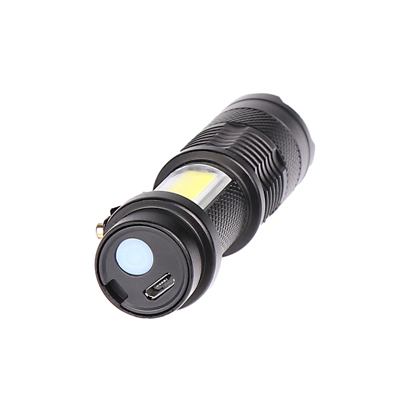 Litwod CREE XM-L2 T6 Z203101 COB Встроенный аккумулятор светодиодный перезаряжаемый вспышка светильник фонарь алюминиевый фонарь из сплава для кемпинга светильник