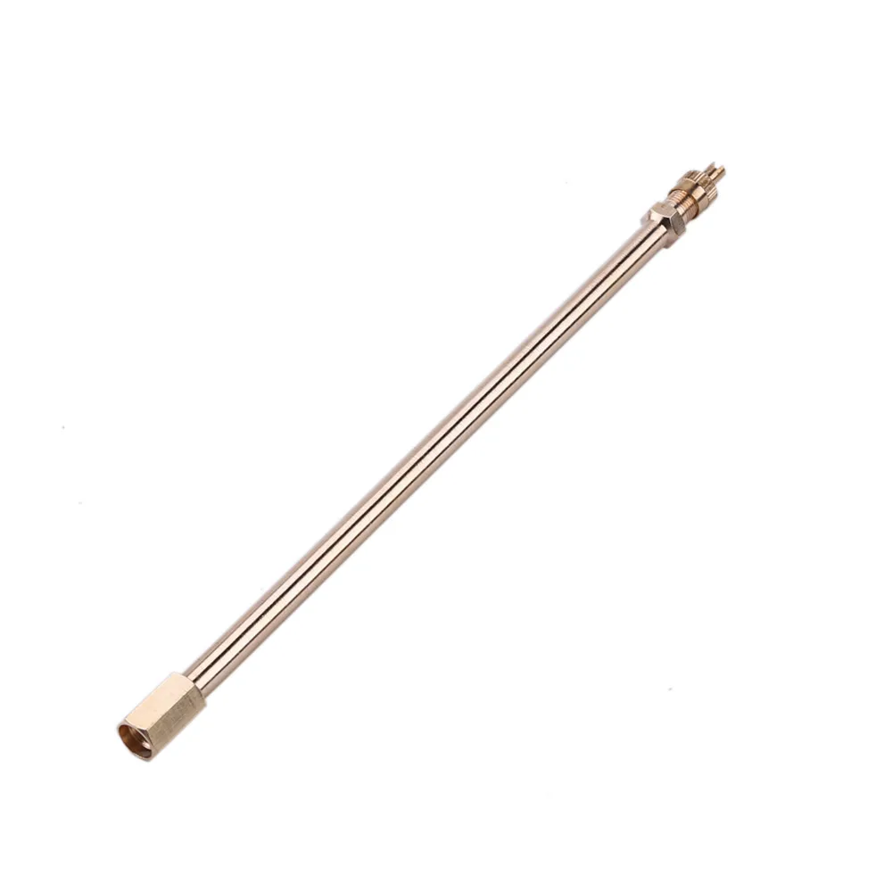 200mm Car Auto Truck Brass Wheel Tire Valve Cap Stem Extension Extender Car Auto Replacement Parts Tire Valve Cap Accessorie