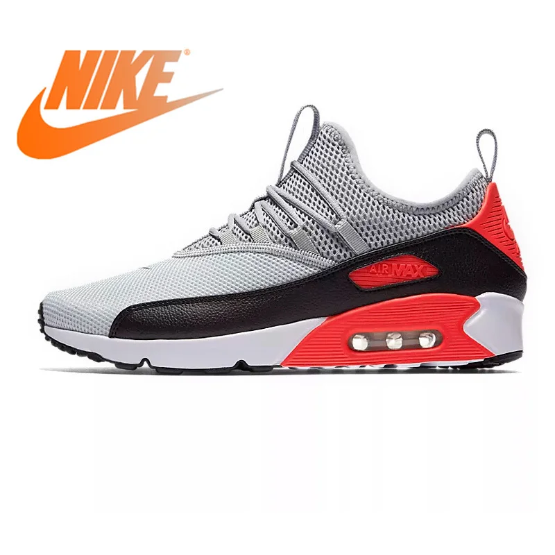 

Original Authentic 2018 NIKE AIR MAX 90 EZ Rubber Men's Running Shoes Sports Shoes Breathable Cushion Fashion AO1745
