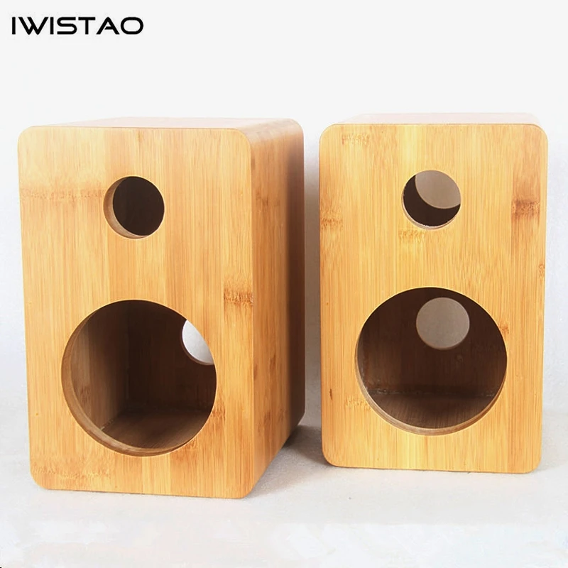 IWISTAO HIFI 5 дюймовый 2 сторонний динамик пустой шкаф перевернутый 1 пара готовый