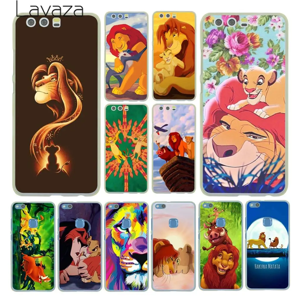 Твердый чехол для телефона Lavaza The Lion King Huawei P30 P20 Pro P9 P10 Plus P8 Lite Mini 2016 2017 P smart Z 2019|case for