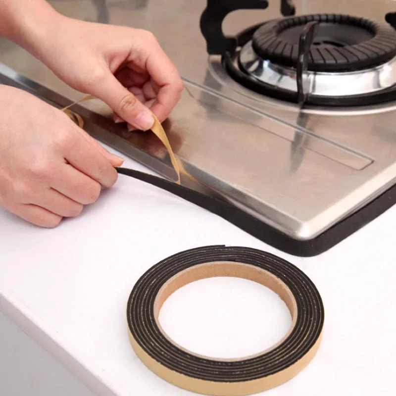 

Top Quality 1Roll Kitchen Bathroom Wall Sealing Tape Waterproof Mould Proof Prectical Household Adhesive Tape Gadgets 1x200cm 8
