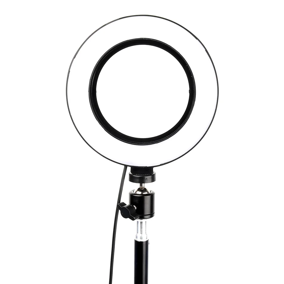 LED Ring Light Photo Studio Light Photography selfie ring Dimmable Video for cameras Smartphone with Tripod Phone Holder