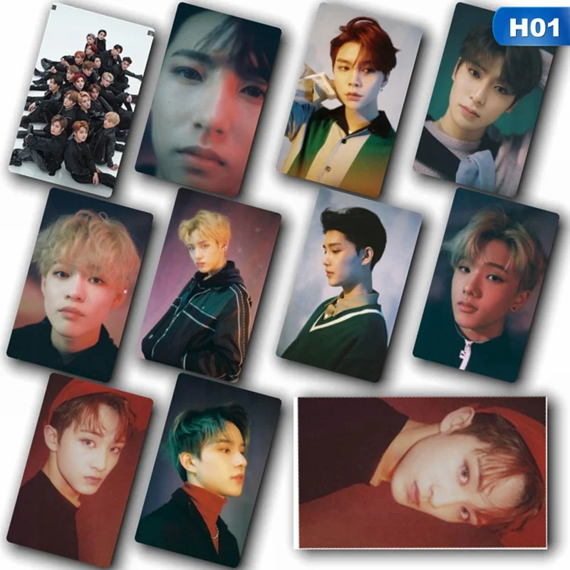 Kpop NCT 127 U мечта сочувствия ЛОМО карта с фотографией Стикеры липкий Фотокарта Плакат 10 шт./компл. Лидер продаж